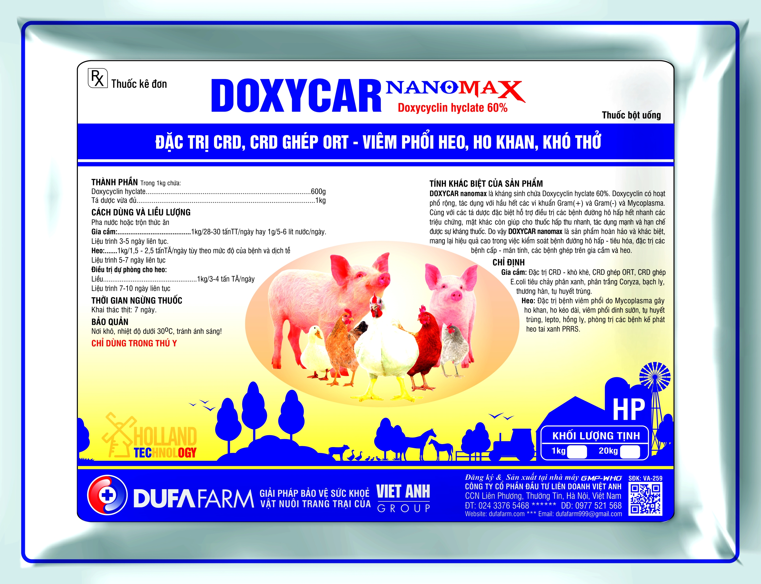 DOXYCAR-60 HP 1kg