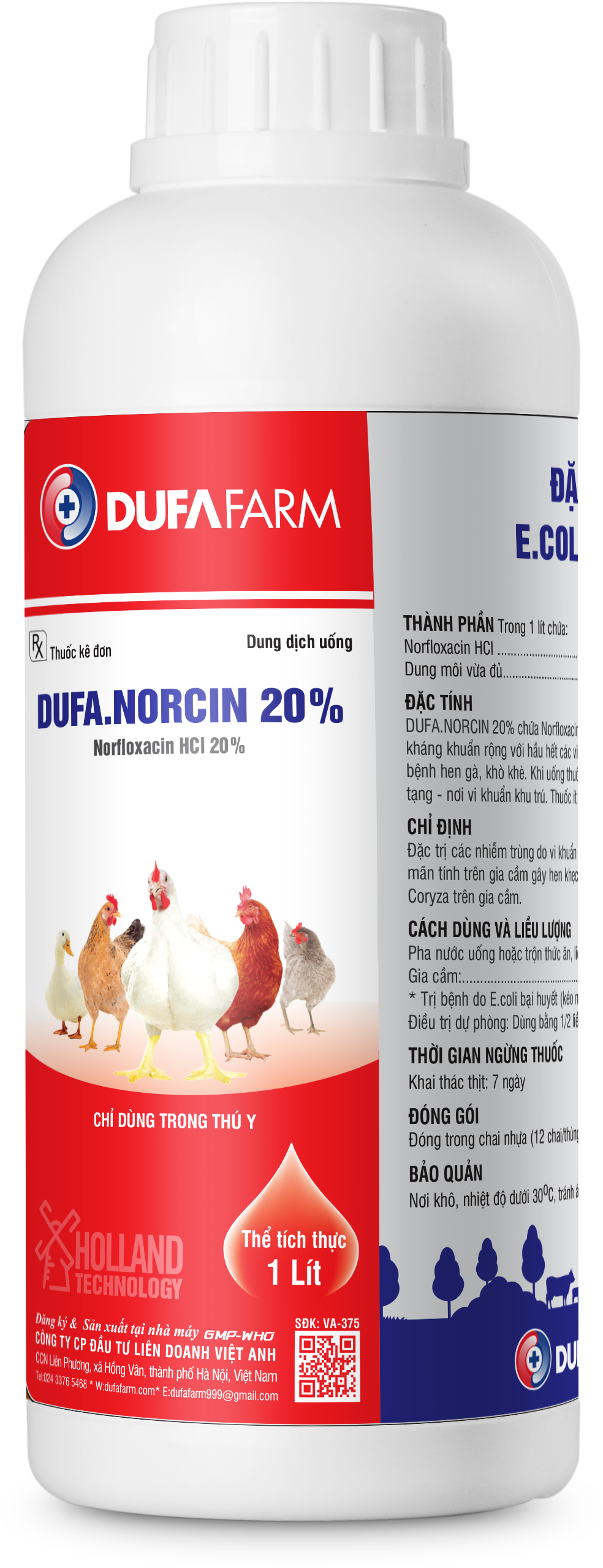 DUFA.NORCIN 20% 1L