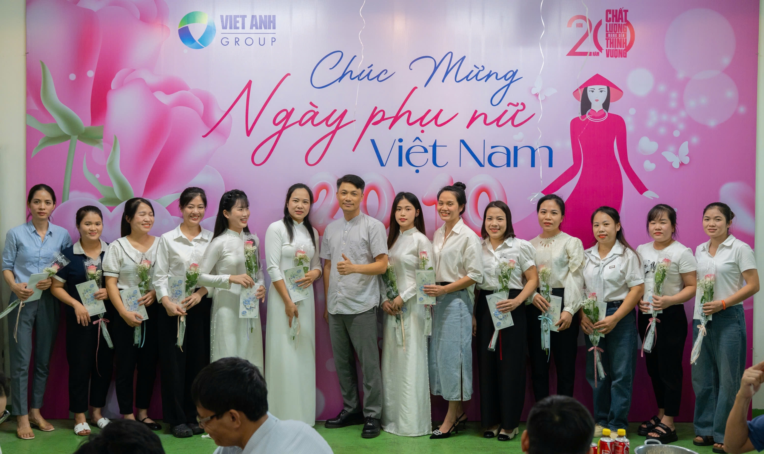 VIET ANH GROUP nhiệt liệt chào mừng ngày Phụ nữ Việt Nam 20.10