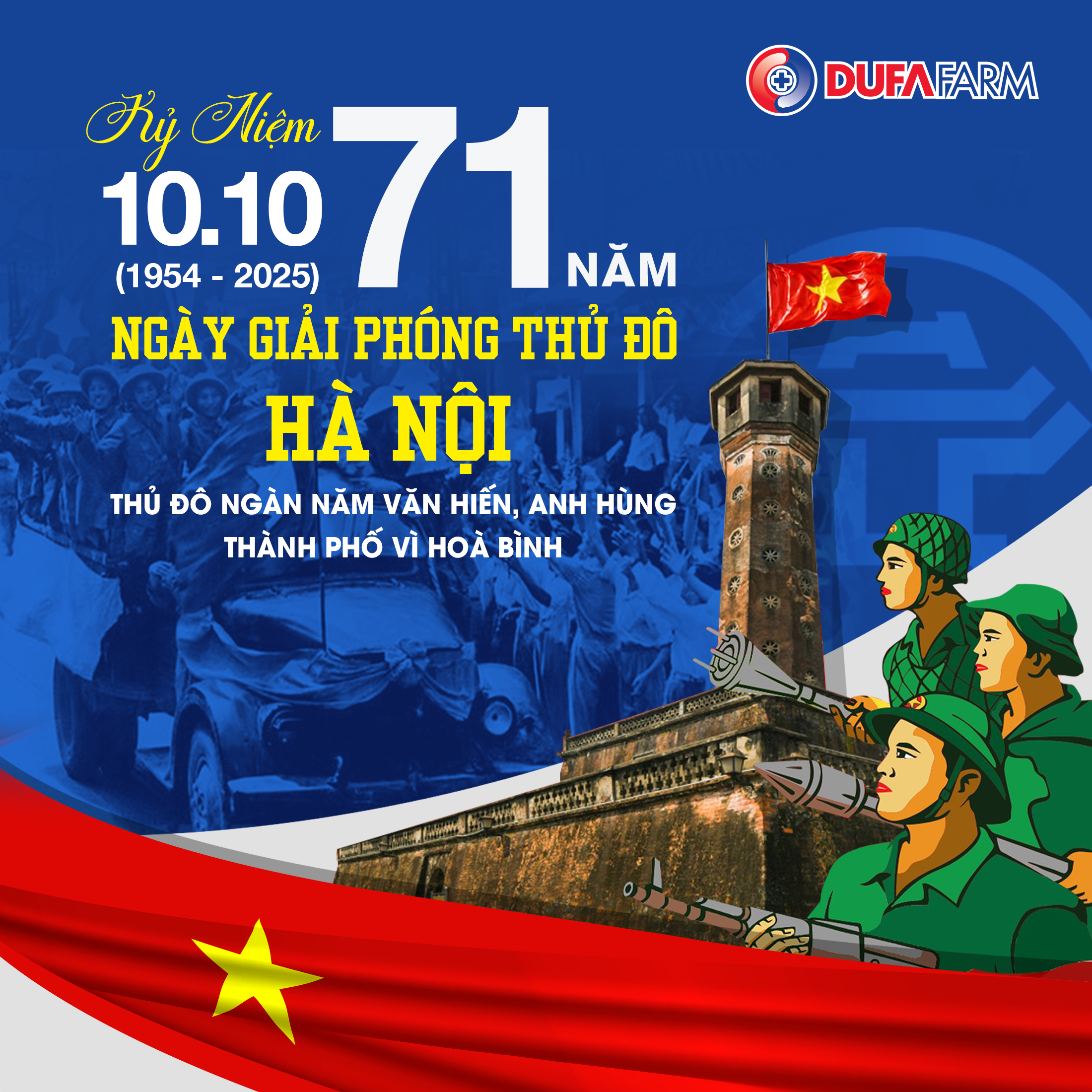 DUFAFARM VÀ TINH THẦN BIẾT ƠN THẾ HỆ CHA ÔNG NGÀY 10/10