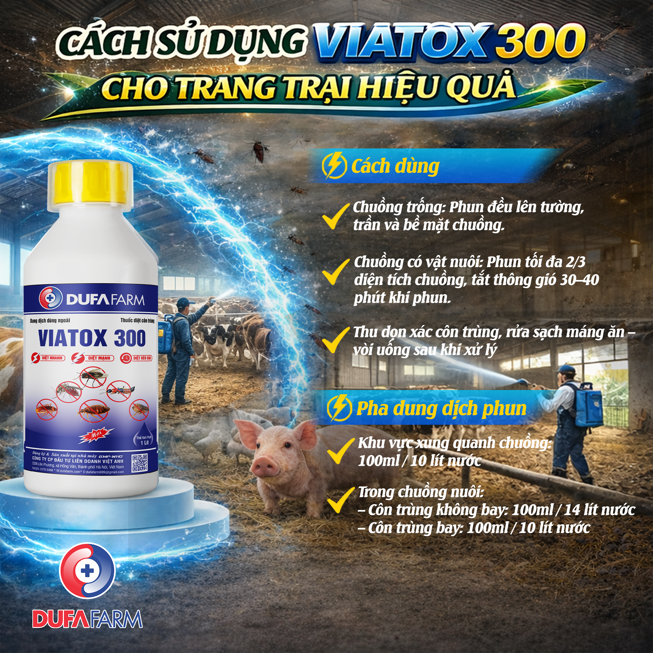 MỐI NGUY HIỂM CỦA CÔN TRÙNG TRONG THÚ Y? GIẢI PHÁP DIỆT HIỆU QUẢ